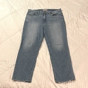 Madewell Classic Straight Jean size 32